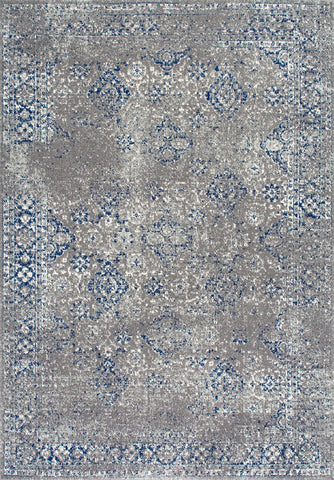 nuLOOM Rugs - Distressed Mabelle - Dark Blue