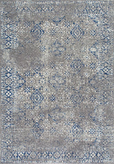 nuLOOM Rugs - Distressed Mabelle - Dark Blue