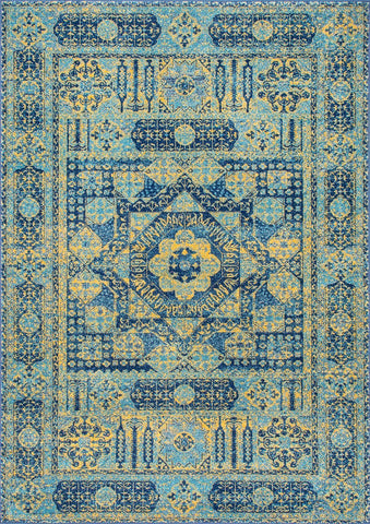 Alfombras nuLOOM - Vintage Emelda - Azul