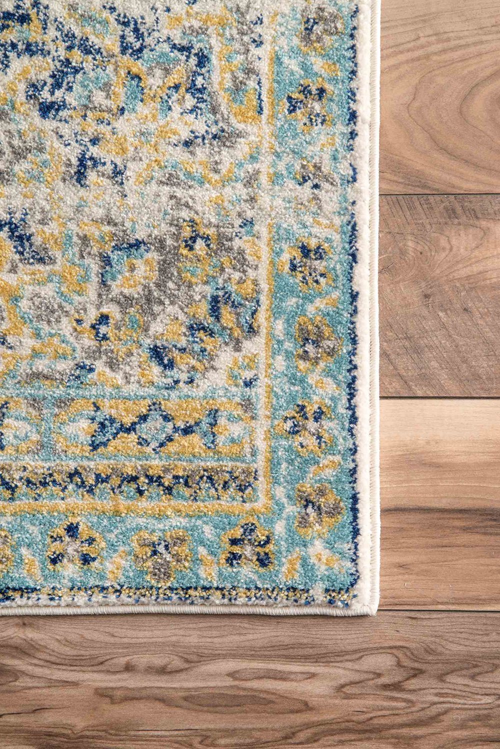 Nuloom Rugs - Vintage Medallion Leola - Blue