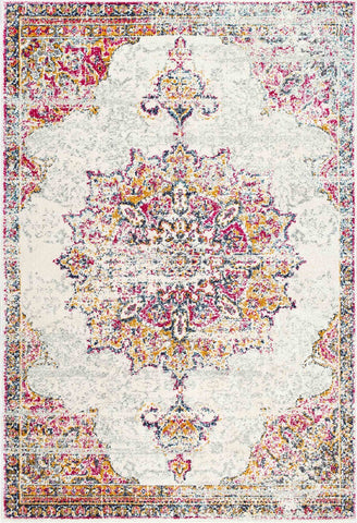nuLOOM Rugs - Vintage Medallion Leola - Pink