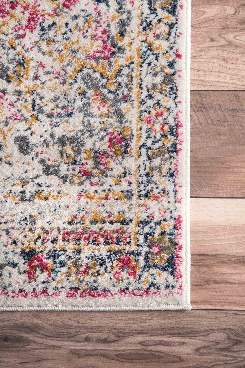 Nuloom Rugs - Vintage Medallion Leola - Pink