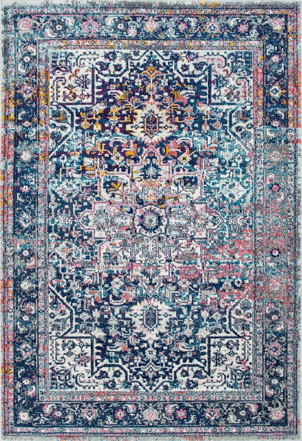 Nuloom Rugs - Persian Vintage Raylene - Pink