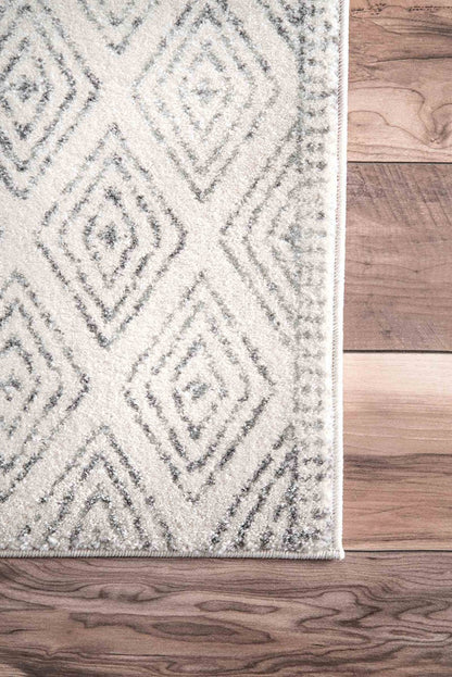 Nuloom Rugs - Sarina Diamonds - Grey