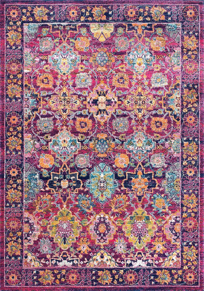 Nuloom Rugs - Persian Leilani  - Fuchsia