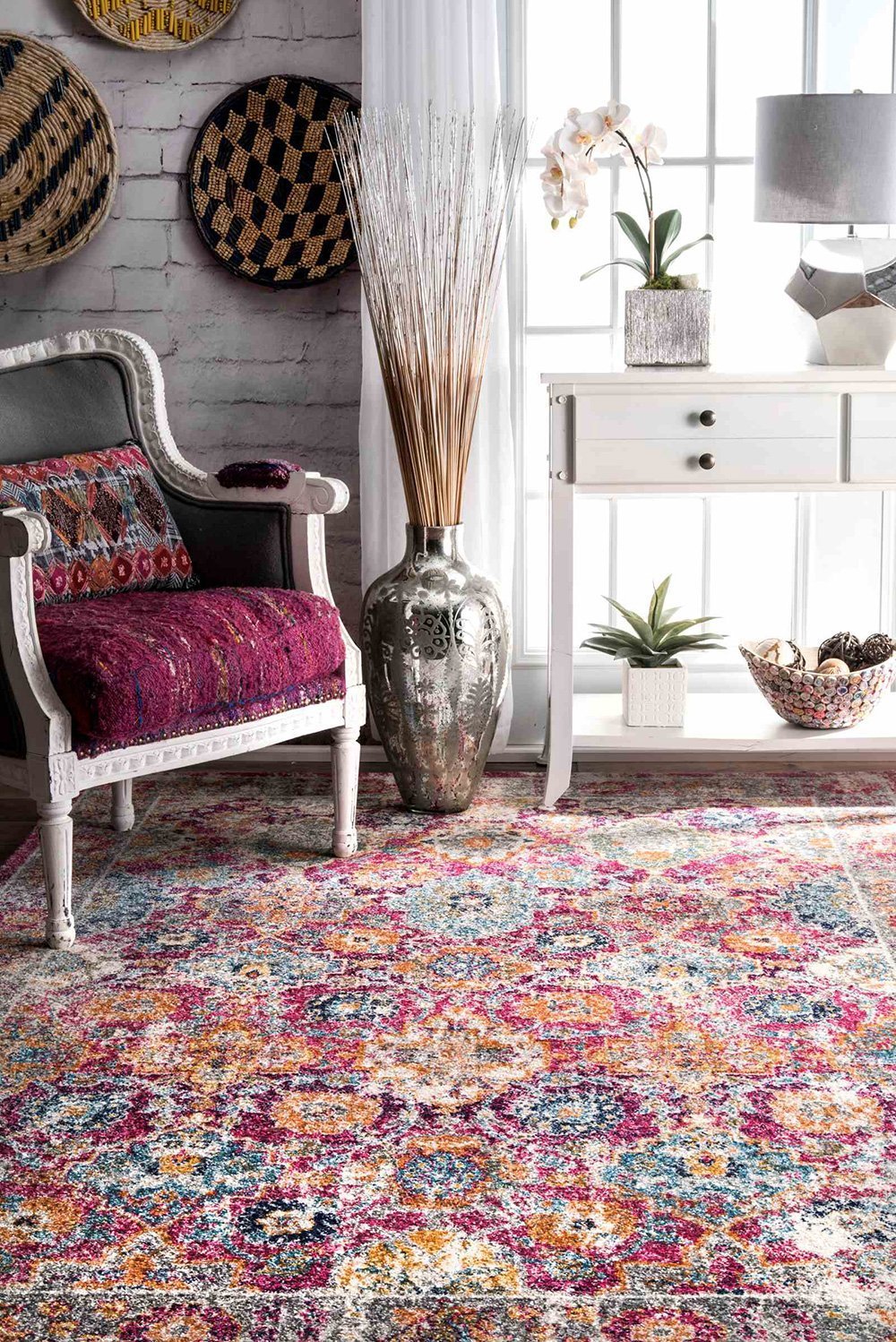 Nuloom Rugs - Persian Leilani  - Pink