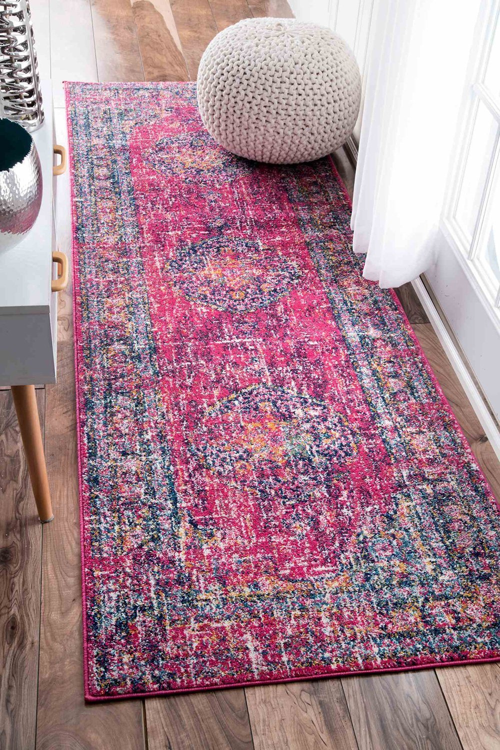 Nuloom Rugs - Persian Vintage Arla  - Fuchsia