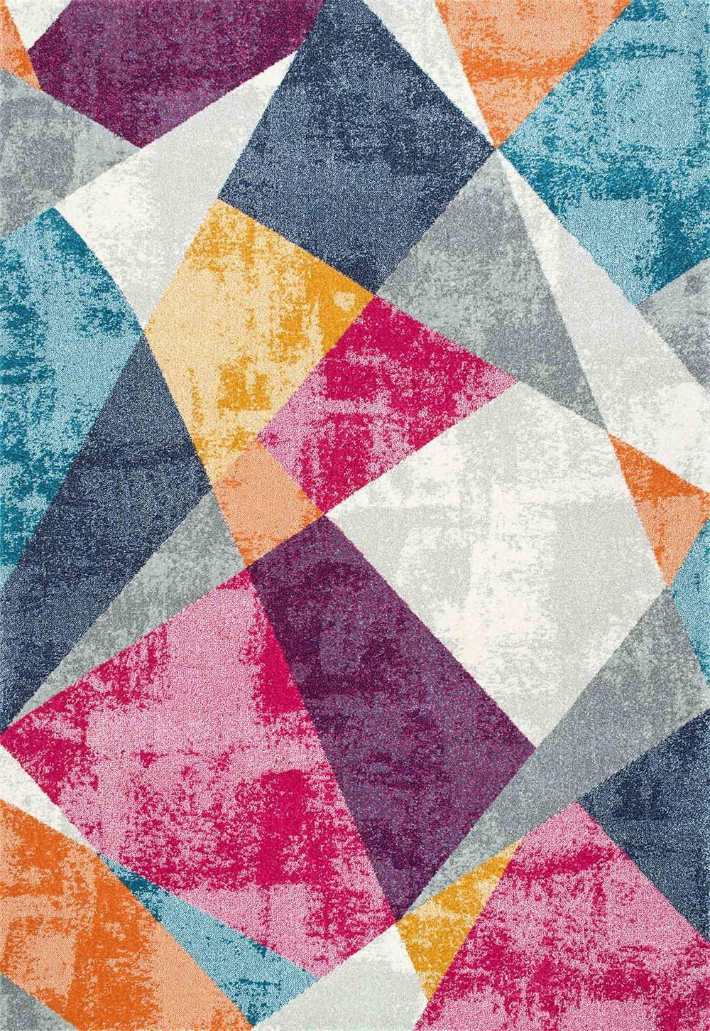 Nuloom Rugs - Abstract Mosaic Anya  - Multi