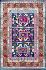 nuLOOM Rugs - Tribal Marisela - Navy