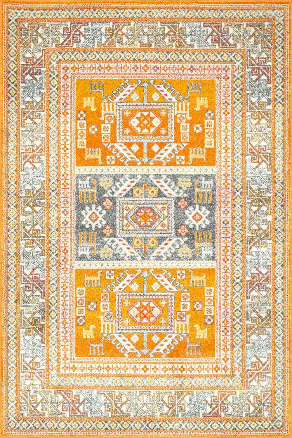 Nuloom Rugs - Tribal Marisela  - Yellow