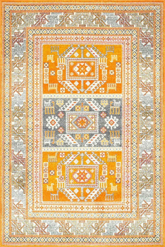 Nuloom Rugs - Tribal Marisela  - Yellow