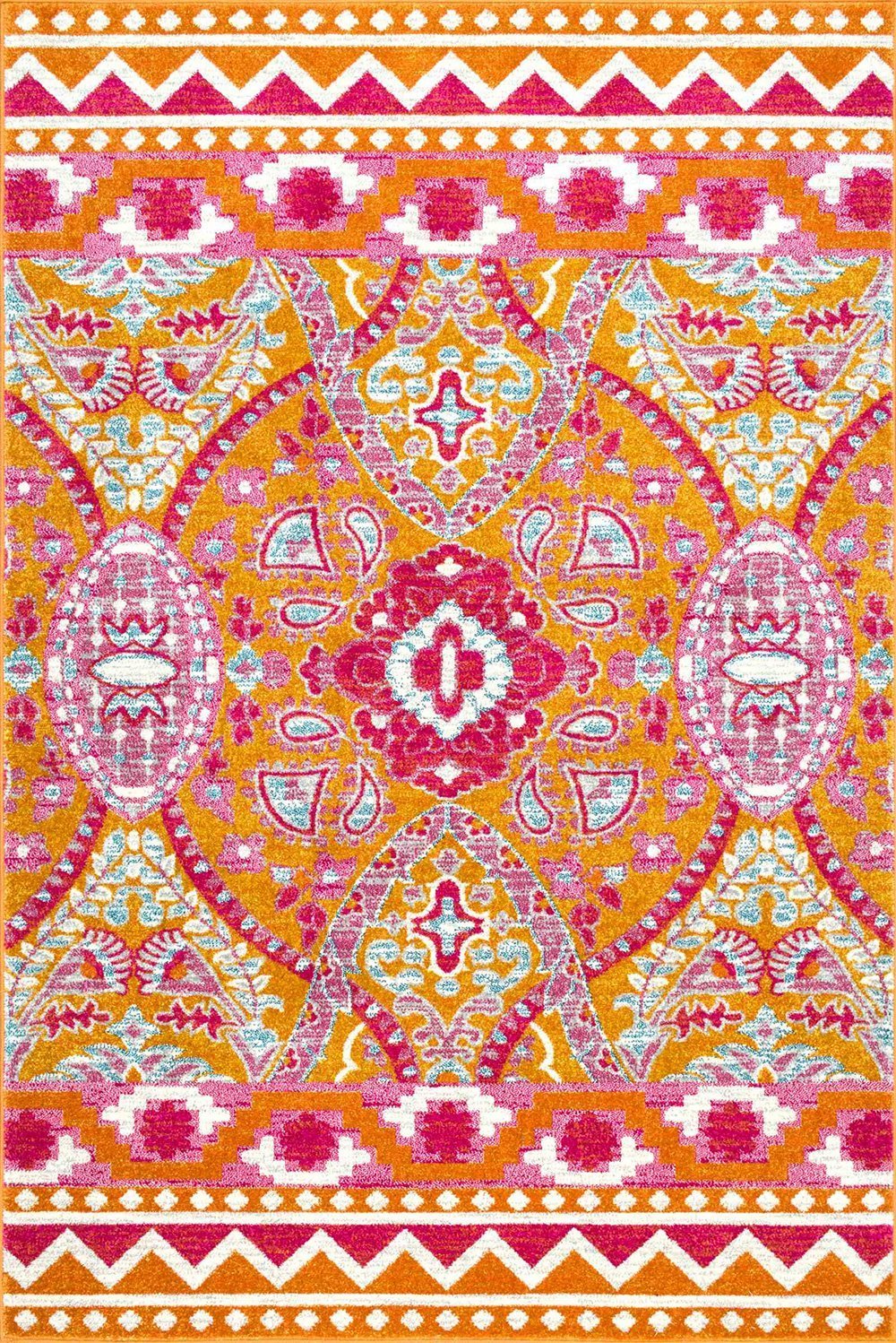 Nuloom Rugs - Tiera Suzani  - Multi