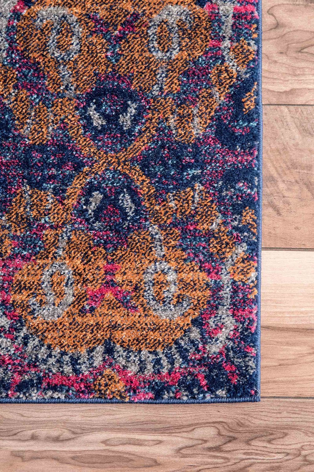 Nuloom Rugs - Damask Sonya  - Navy