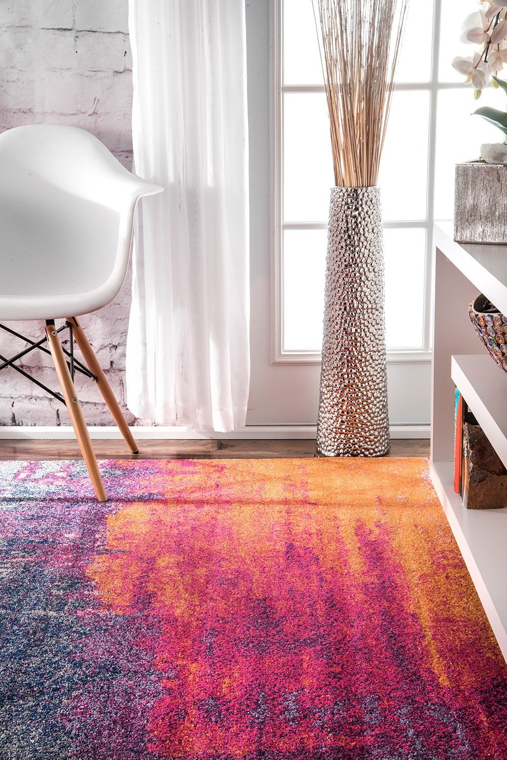 Nuloom Rugs - Alayna Abstract - Pink