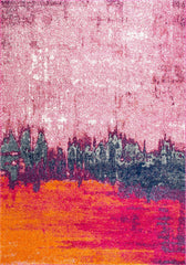 Alfombras nuLOOM - Alayna Abstract - Rosa