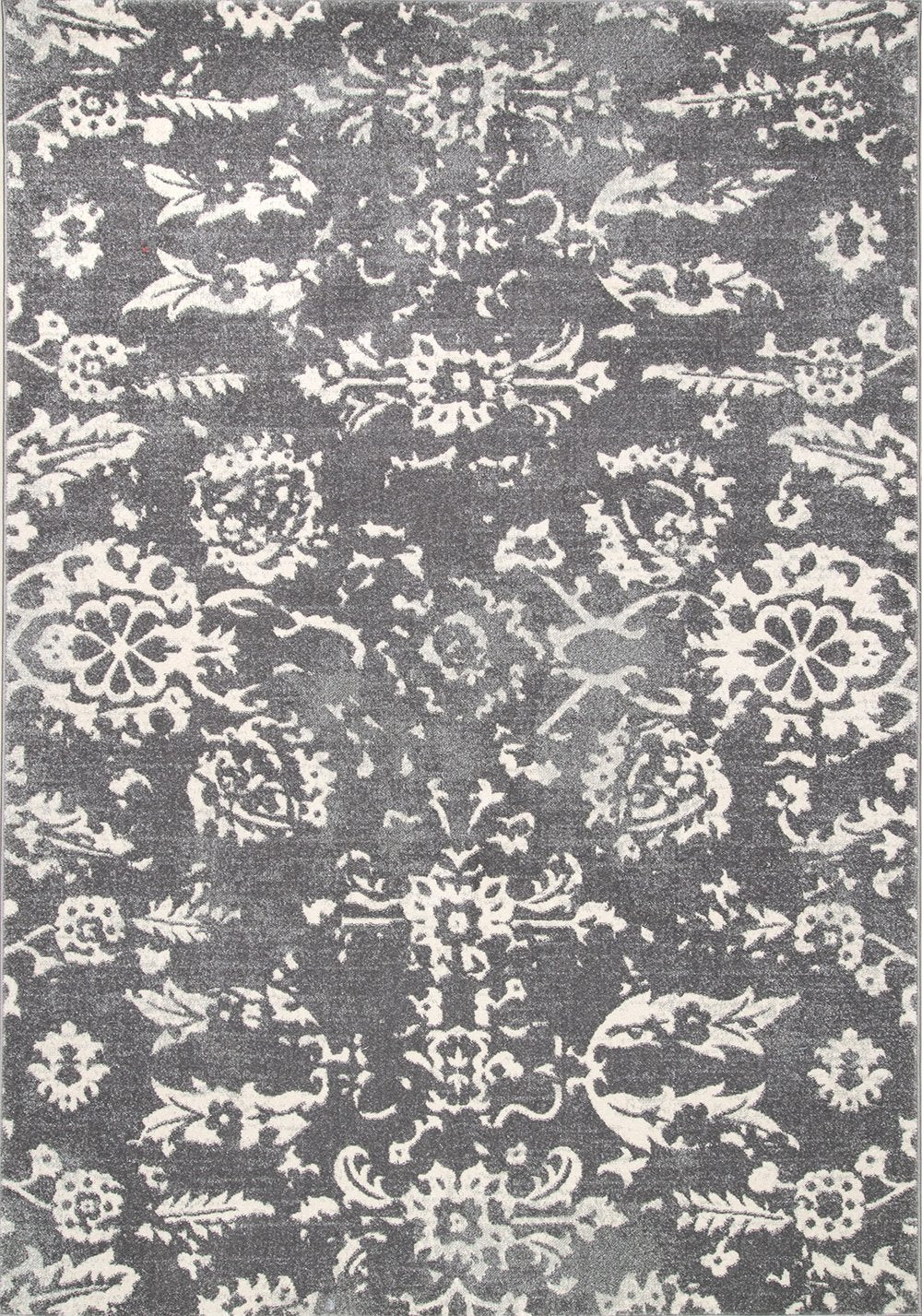 Nuloom Rugs - Arvilla Damask - Charcoal