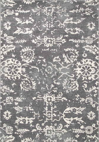 nuLOOM Rugs - Arvilla Damask - Charcoal