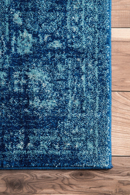 Nuloom Rugs - Herminia Vintage Trellis - Blue