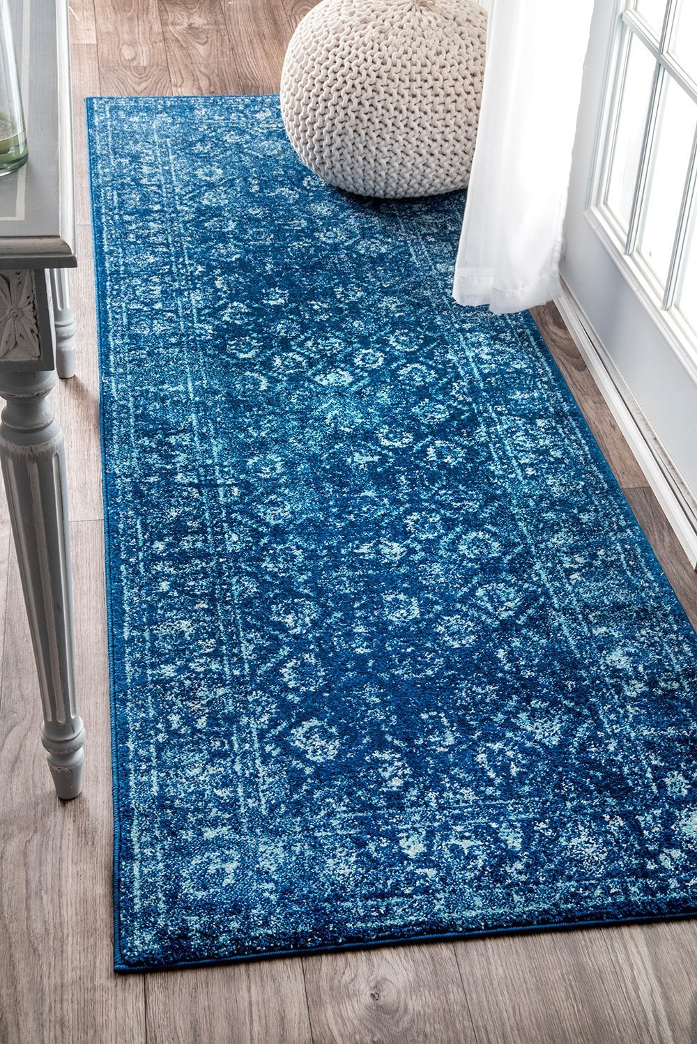 Alfombras nuLOOM - Herminia Vintage Trellis - Azul