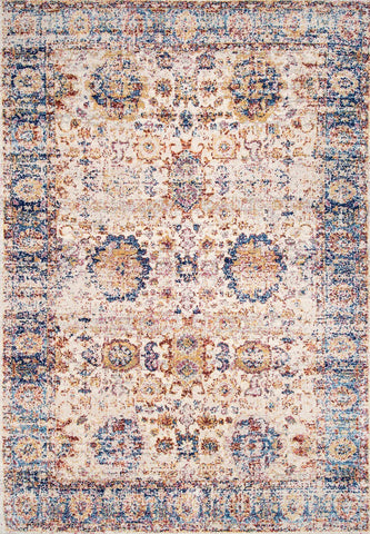 Alfombras nuLOOM - Aretha persa vintage - Marfil