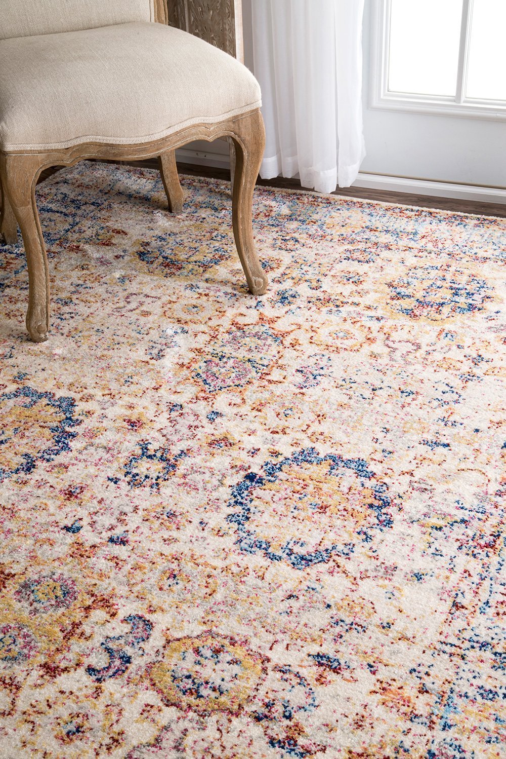 Nuloom Rugs - Vintage Persian Aretha - Ivory