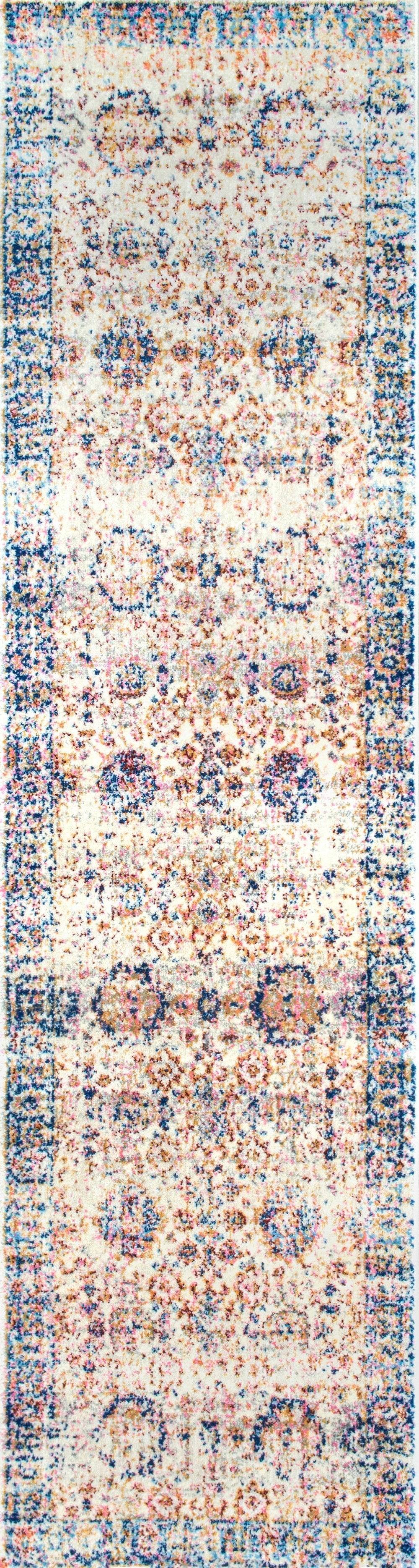 nuLOOM Rugs - Vintage Persian Aretha - Ivory