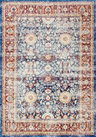 nuLOOM Rugs - Vintage Persian Zoila - Blue
