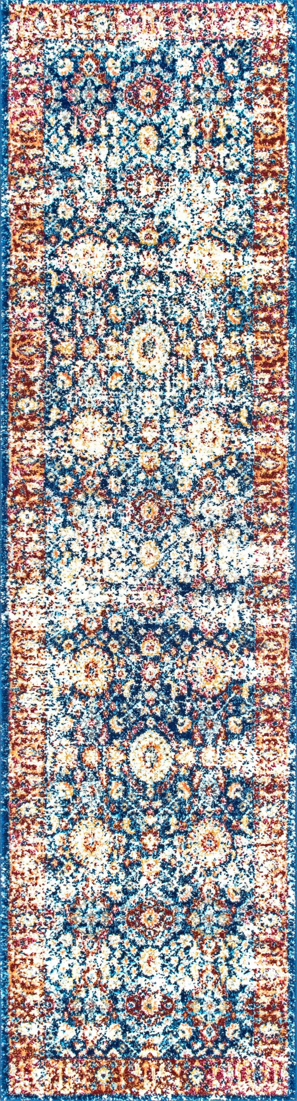 nuLOOM Rugs - Vintage Persian Zoila - Blue