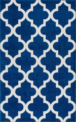 nuLOOM Rugs - Meeker Trellis - Navy