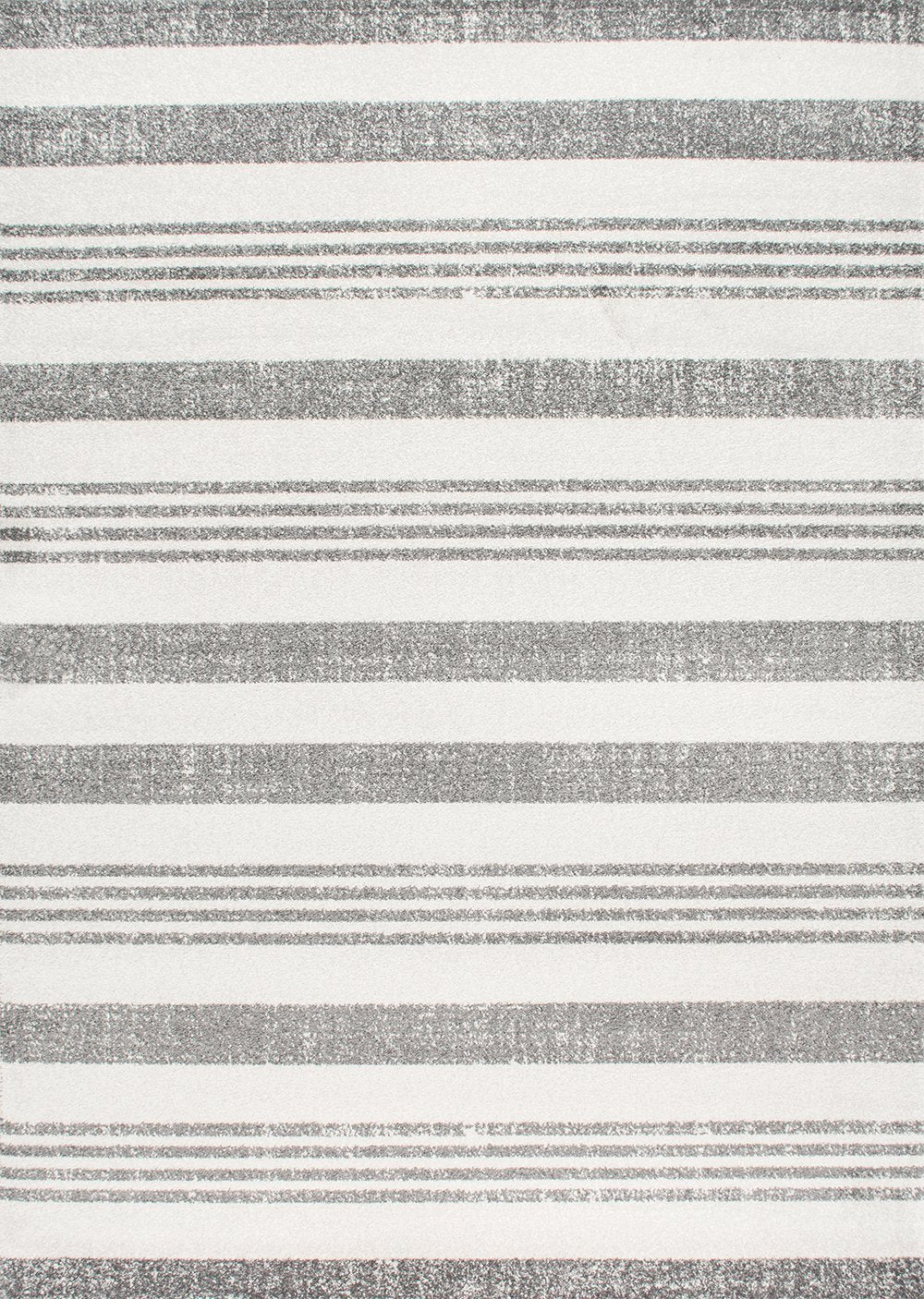 Nuloom Rugs - Striped Kelsi - Grey