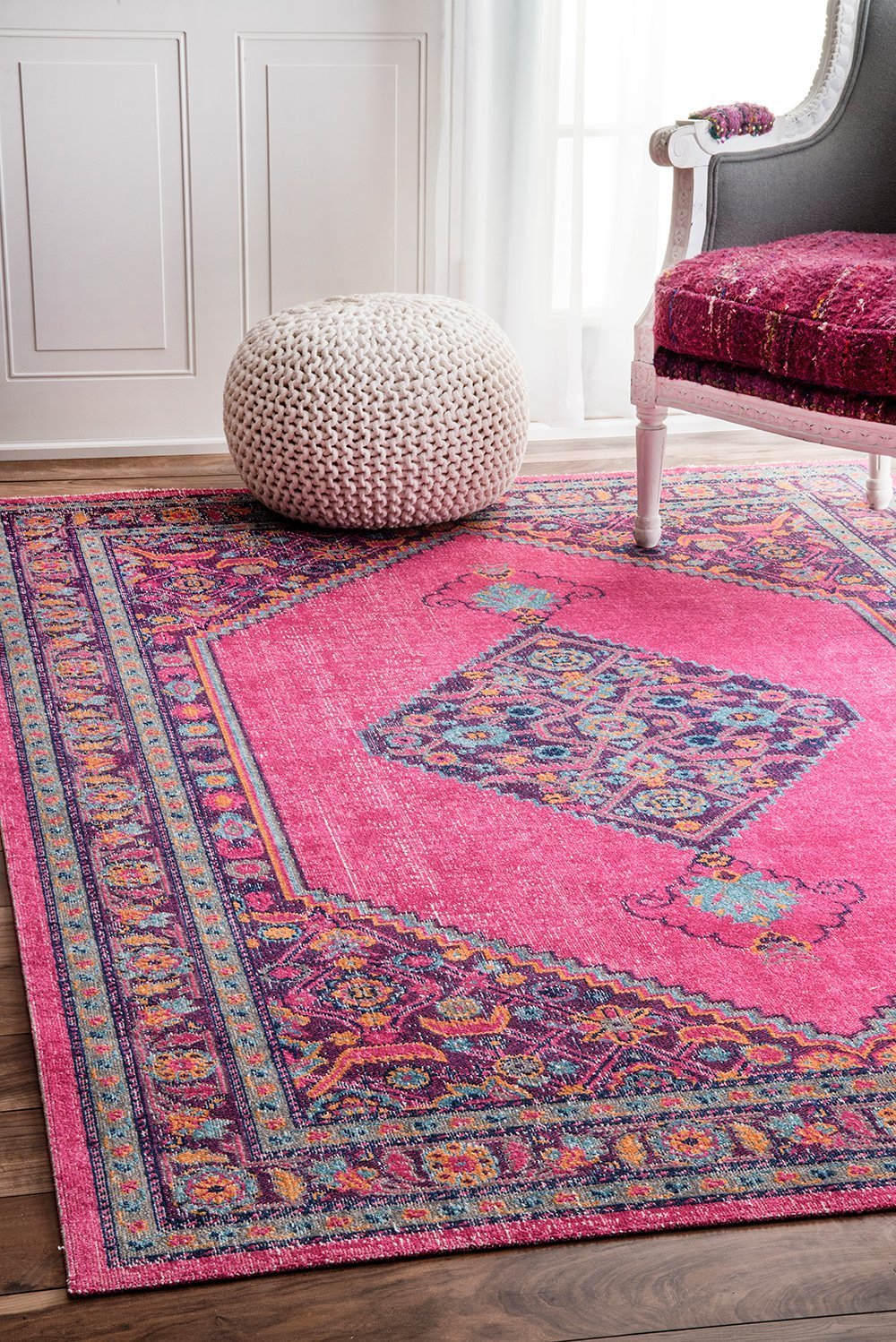 Nuloom Rugs - Juna - Pink