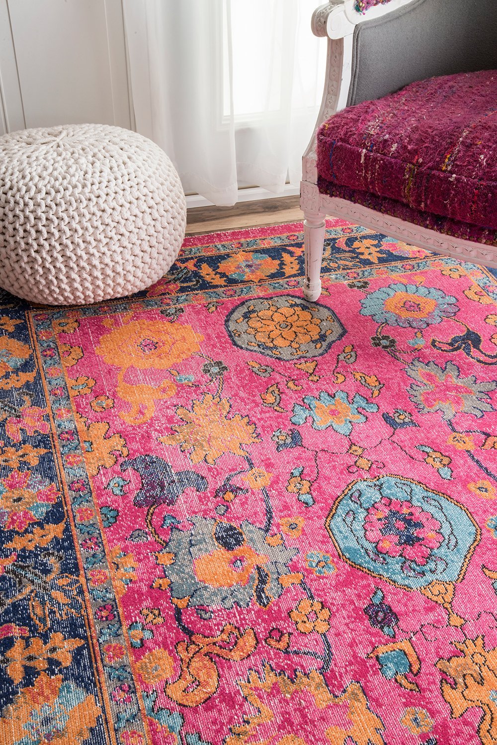 Nuloom Rugs - Freesia - Pink