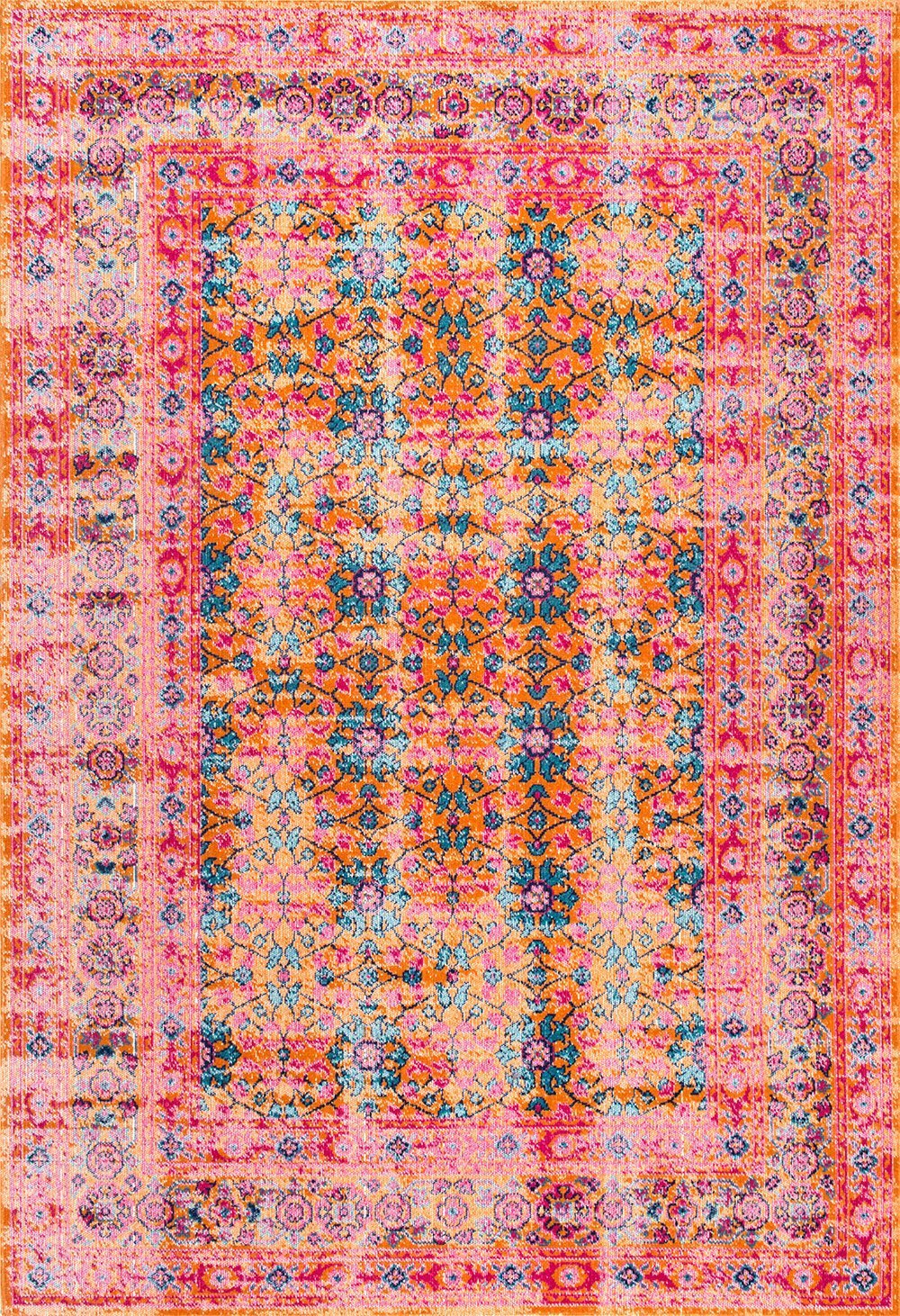 Nuloom Rugs - Vintage Mirella - Orange