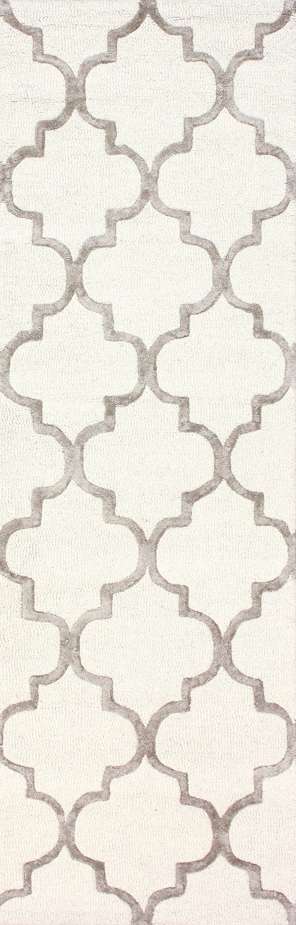 Nuloom Rugs - Hand Tufted Park Avenue Trellis - Nickel