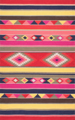 nuLOOM Rugs - Flatweave Ladonna Tribal Kilim - Multi