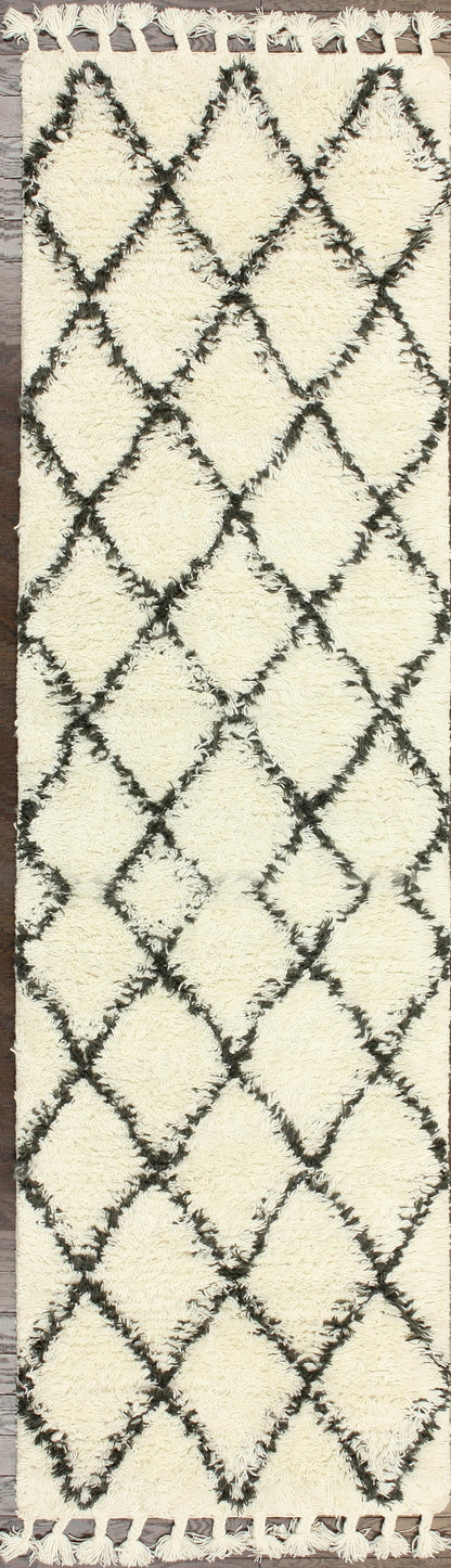 Nuloom Rugs - Hand Knotted Fez Shag - Natural