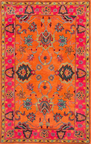nuLOOM Rugs - Hand Tufted Montesque - Orange - SPRE21A
