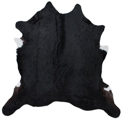nuLOOM Rugs - Handmade Cowhide Magali - Black