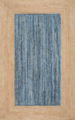 nuLOOM Rugs - Verna Solid Border Jute - Natural