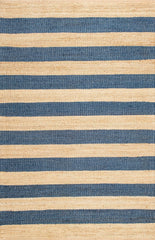 nuLOOM Rugs - Flatweave Alisia Stripes Jute - Natural