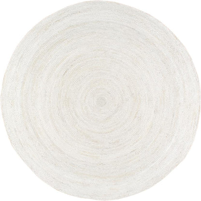 Nuloom Rugs - Hand Woven Rigo Jute Rug - White