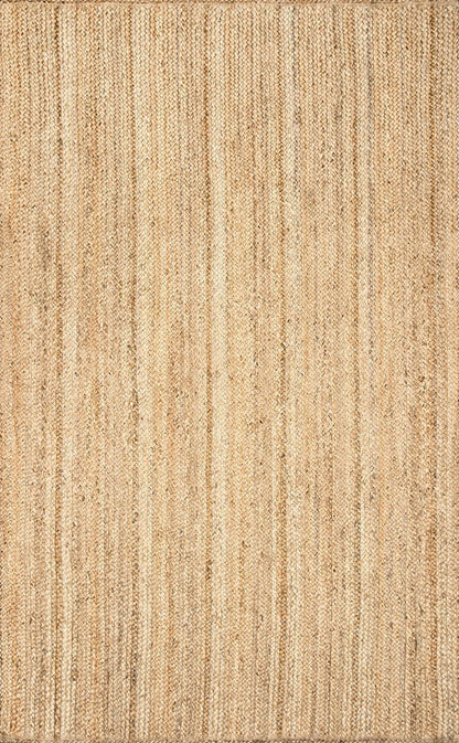 nuLOOM Rugs - Alfombra de yute Rigo tejida a mano - Natural