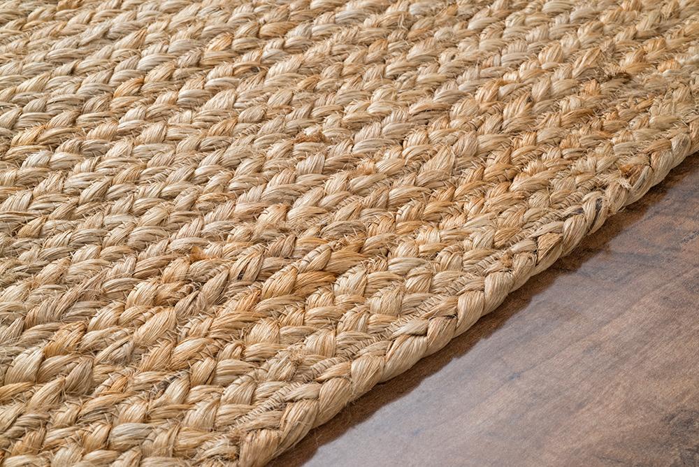 Nuloom Rugs - Hand Woven Rigo Jute Rug - Natural