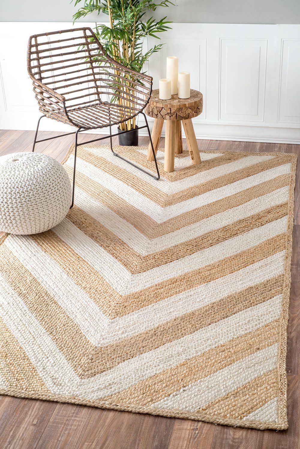 Nuloom Rugs - Hand Woven Sueann - Natural