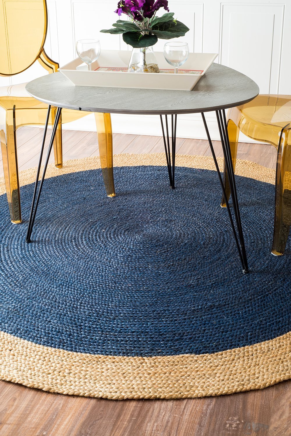 Nuloom Rugs - Hand Woven Eleonora - Blue