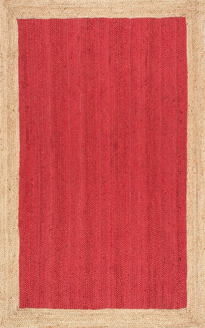 nuLOOM Rugs - Hand Woven Eleonora - Red