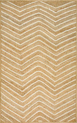 nuLOOM Rugs - Sammy Chevron Jute - Natural