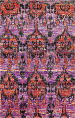nuLOOM Rugs - Hand Knotted Carleen - Fuchsia