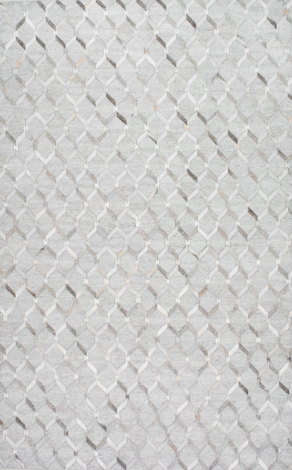 Nuloom Rugs - Handmade Cowhide Grenier - Grey