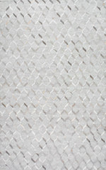 nuLOOM Rugs - Handmade Cowhide Grenier - Grey
